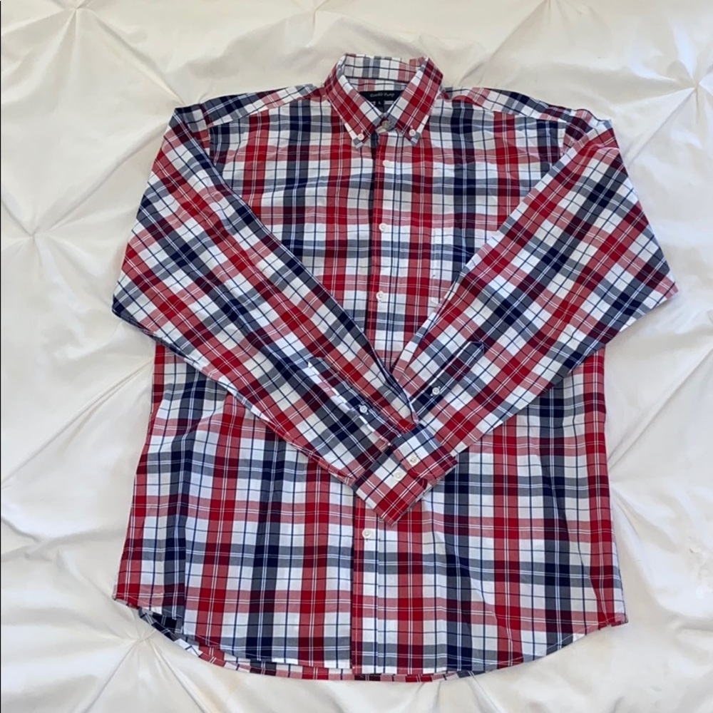 NWOT Double Pump button down dress shirt